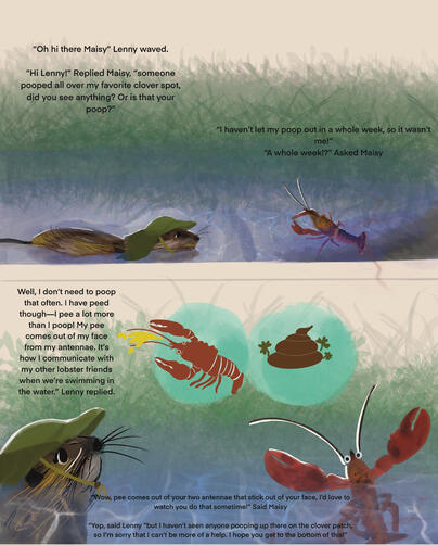 Maisy the Muskrat Page Example