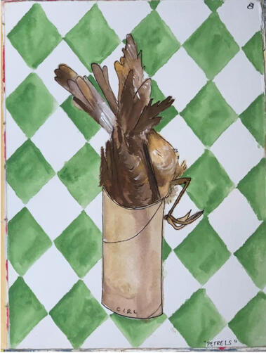 Gouache Study Booklet Example